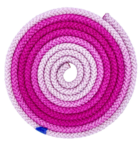 Sjippetov Pastorelli PATRASSO, Pink og Lyserød.
Ensfarvet sjippetov med god vægt og tyngde til rytmisk gymnastik, opvisning og konkurrence.
Dette produkt er F.I.G. godkendt og kan bruges til konkurrencer.
Nylontov på 315 cm.