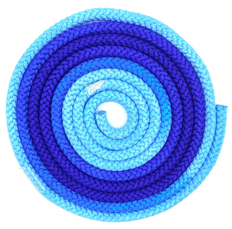 Sjippetov Pastorelli PATRASSO, Blå og Lyseblå.
Ensfarvet sjippetov med god vægt og tyngde til rytmisk gymnastik, opvisning og konkurrence.
Dette produkt er F.I.G. godkendt og kan bruges til konkurrencer.
Nylontov på 315 cm.