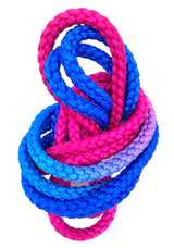 Sjippetov Pastorelli PATRASSO, Pink, Lilla og Blå.
Ensfarvet sjippetov med god vægt og tyngde til rytmisk gymnastik, opvisning og konkurrence.
Dette produkt er F.I.G. godkendt og kan bruges til konkurrencer.
Nylontov på 315 cm.