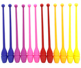 En farverig kølle til træning, opvisning, show og konkurrence.


Italienske Pastorelli står for den absolutte topkvalitet indenfor håndredskaber til rytmisk gymnastik. De tilbyder et bredt udvalg af udstyr, herunder tøndebånd, køller, bolde, vimpler 