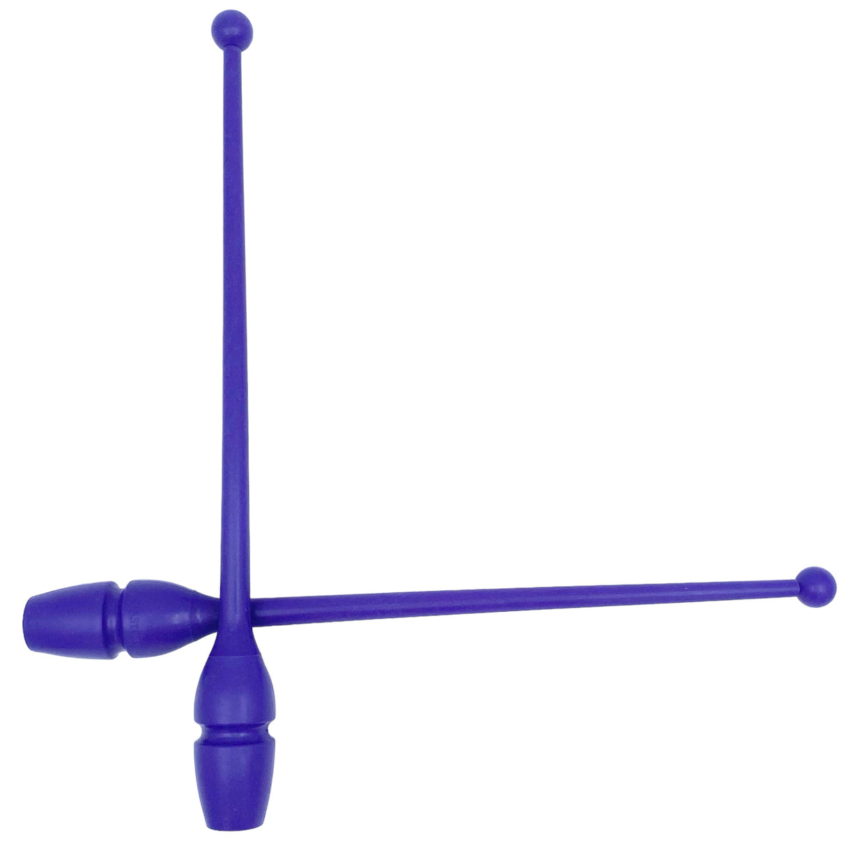 MASHA gymnastikkølle fra Pastorelli med både bounceeffekt og connectable.
Bounce betyder at køllen er lavet af gummi og derfor kan stødes mod gulvet og springe tilbage.
Connectable betyder at køllerne kan også sættes sammen i forlængelse af hinanden.