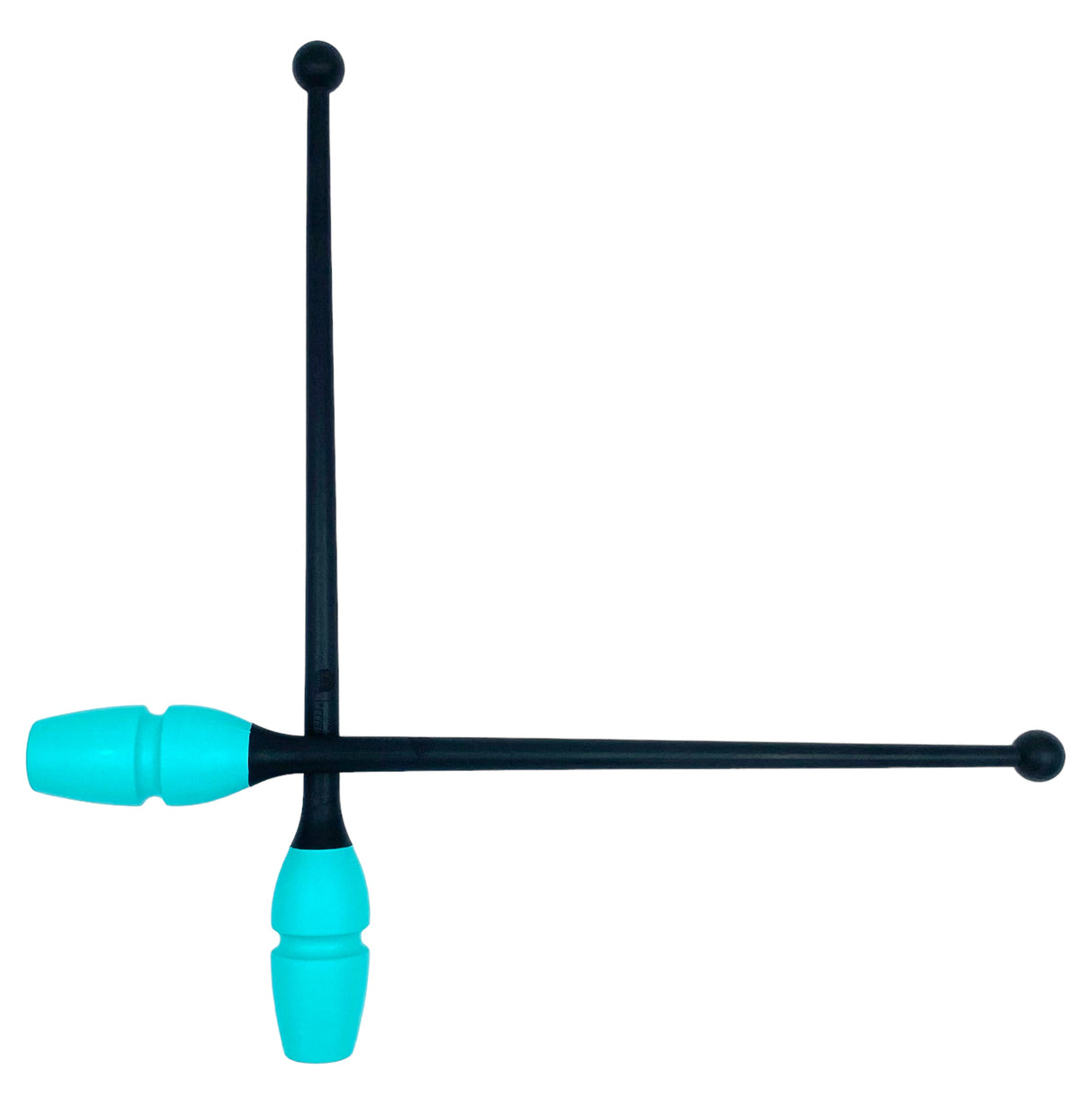 Tofarvet gymnastikkølle fra Pastorelli med en krop af gummi, hvilket gør, at køllen kan stødes mod gulvet og springe tilbage. 
Køllerne kan også sættes sammen i forlængelse af hinanden.

En farverig kølle til træning, opvisning, show og konkurrence.
