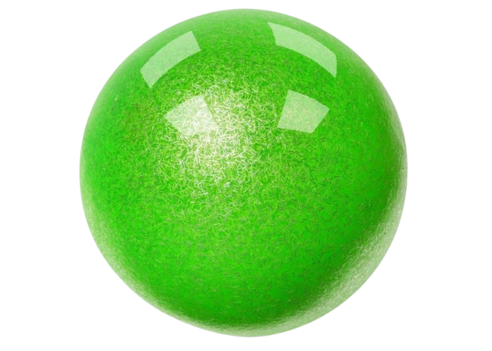 Rg ball technorubber ice 28 flour green