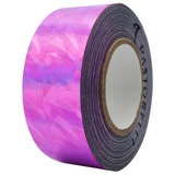 Tape Crackle Metallic Lyserød