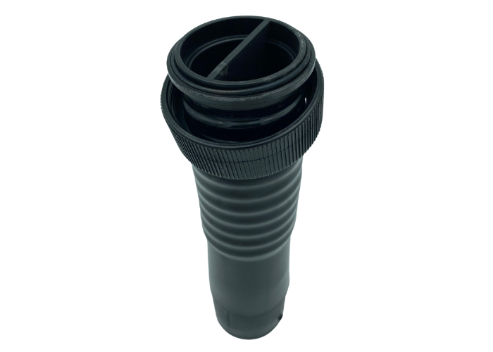 Blæserrør fra Hitachi blæser til sort fjedreventil