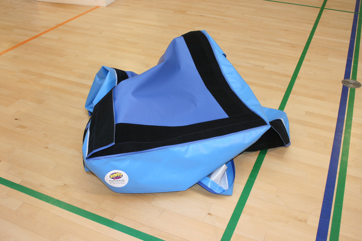 Betræk til nedspringsmåtte med velcro L400xB200xH30 cm.