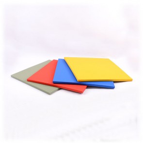 Blå Judo måtte 100x100 cm